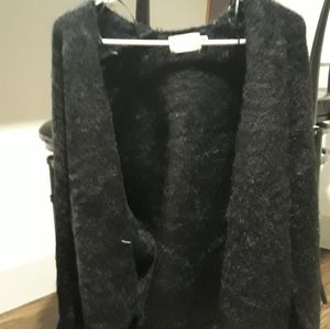 Fuzzy cardigan